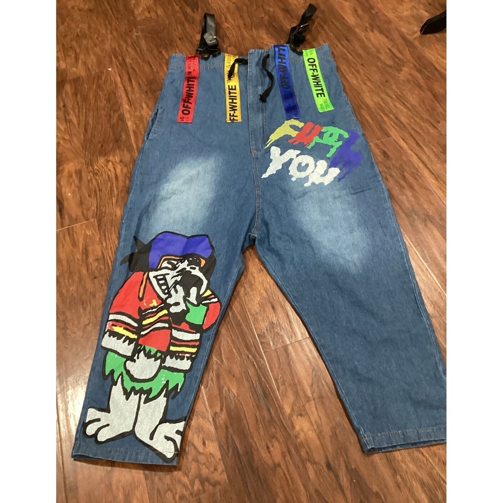 Denim Overalls Look At Measurements For Size
